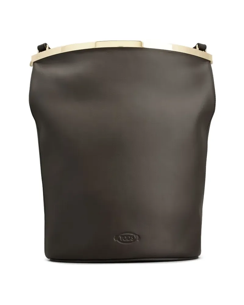 TOD'S Beuteltasche aus Leder - Braun Braun
