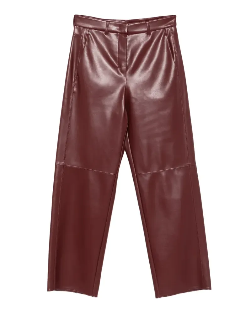 Max Mara Max Mara Hose mit Gürtelschlaufen - Rot Rot