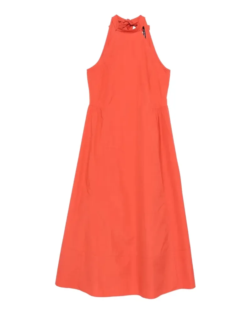 Pennyblack Abito halterneck flared dress - Orange Orange