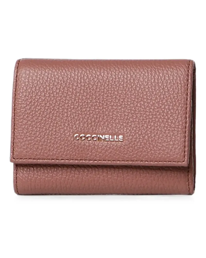 Coccinelle small Metallic wallet - Rosa Rosa