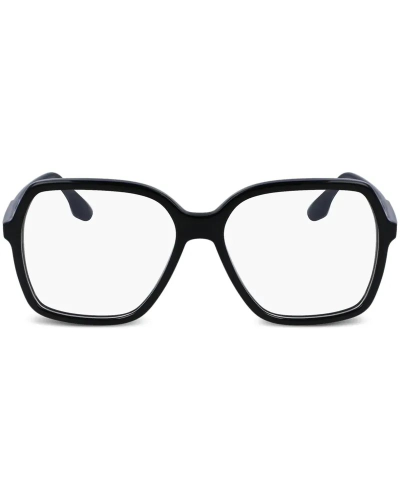 Victoria Beckham Brille mit eckigem Gestell - Schwarz Schwarz