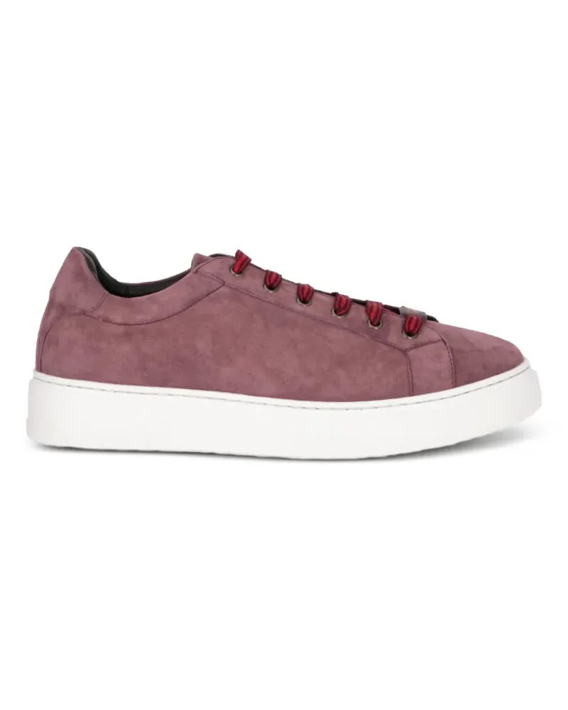 Isaia Sneakers mit Wildleder-Finish - Rosa Rosa