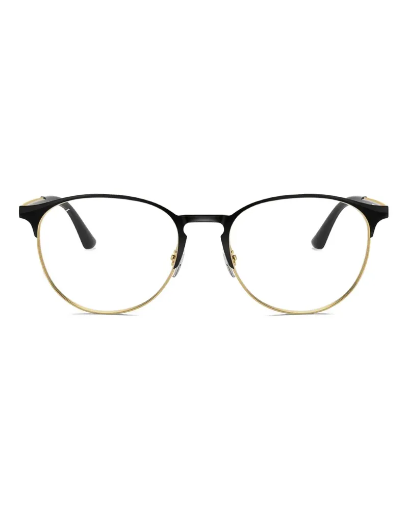 Ray Ban Runde Brille mit goldfarbenen Gläsern - 2890 Black On Gold 2890