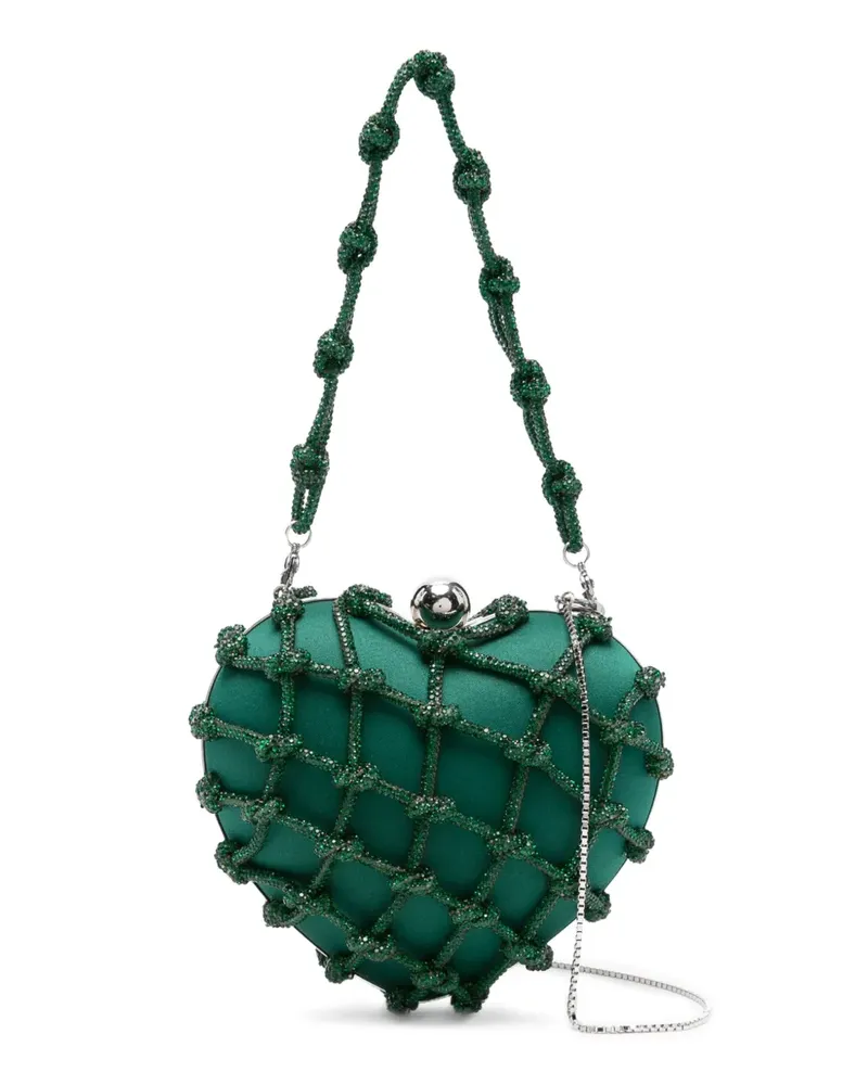 Rosantica mini Cupido Nodi embellished shoulder bag - Grün Grün