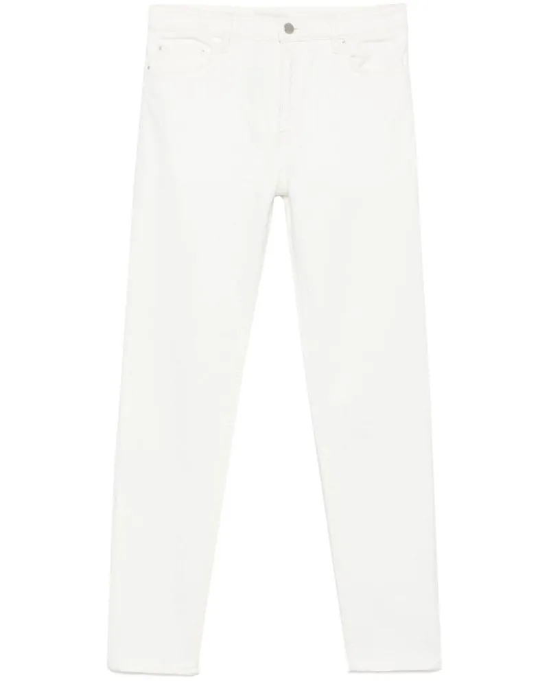 Totême Low Tapered-Jeans - Weiß Weiß