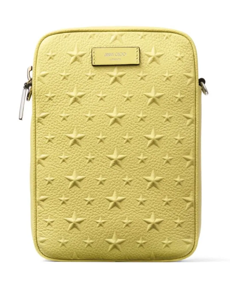 Jimmy Choo Kimi Kuriertasche - Gelb Gelb