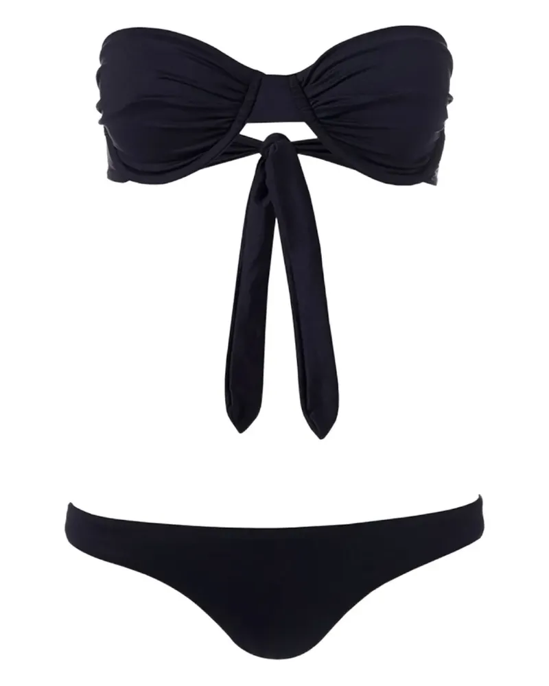 Melissa Odabash Barbados Bikinihöschen - Schwarz Schwarz