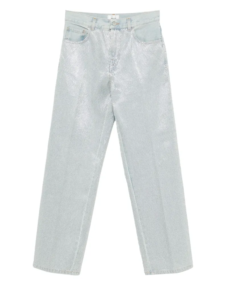 Haikure Hose mit Pailletten - L0904 LIGHT BLUE L0904