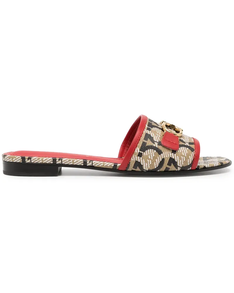 Ferragamo Mules mit Print 20mm - Mehrfarbig Mehrfarbig