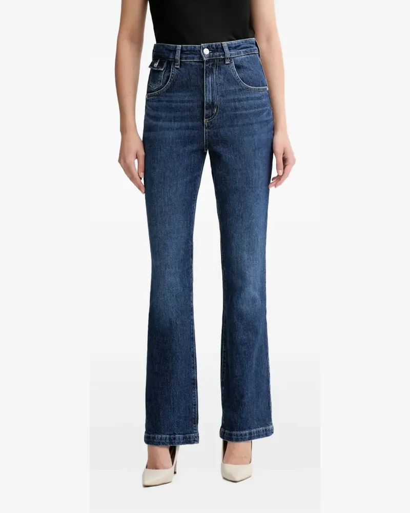 HUGO BOSS Jeans mit Gürtelschlaufen - Blau Blau