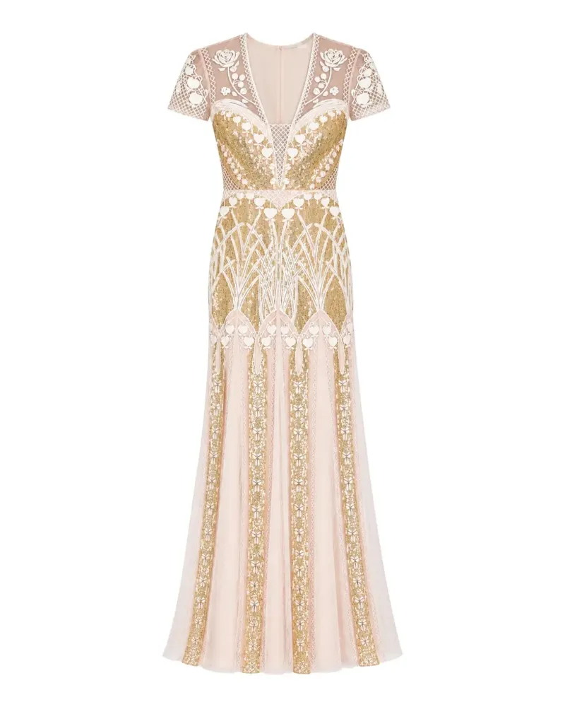 Temperley London Cabira Abendkleid - Rosa Rosa
