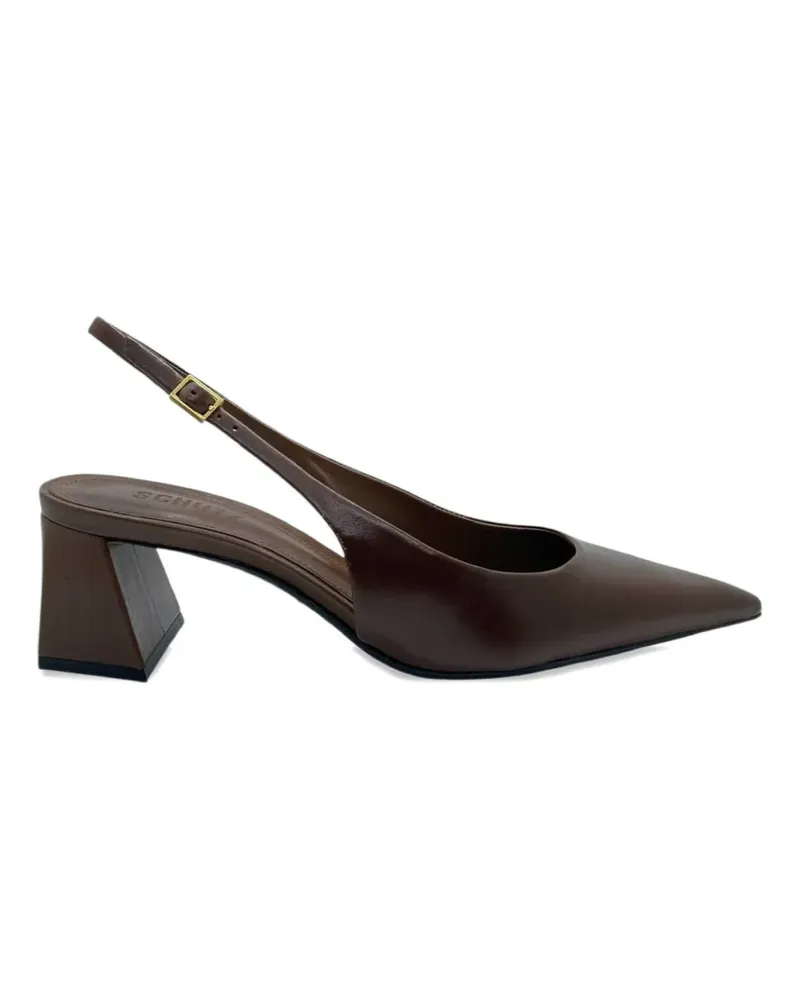 Schutz slingback point-toe pumps - Braun Braun