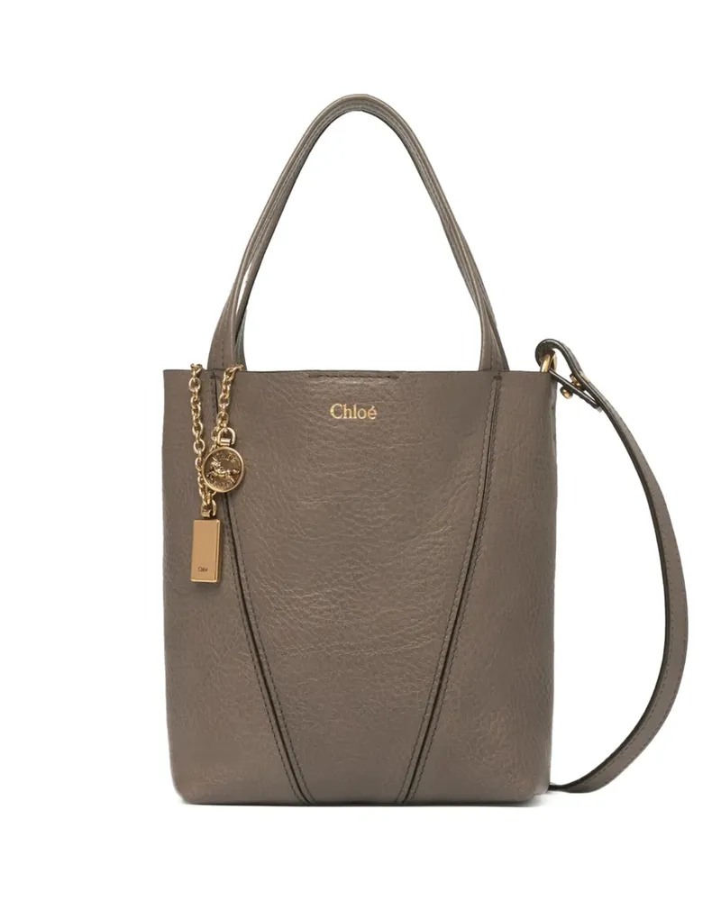 Chloé Kleine Spin Tote Bag - Braun Braun