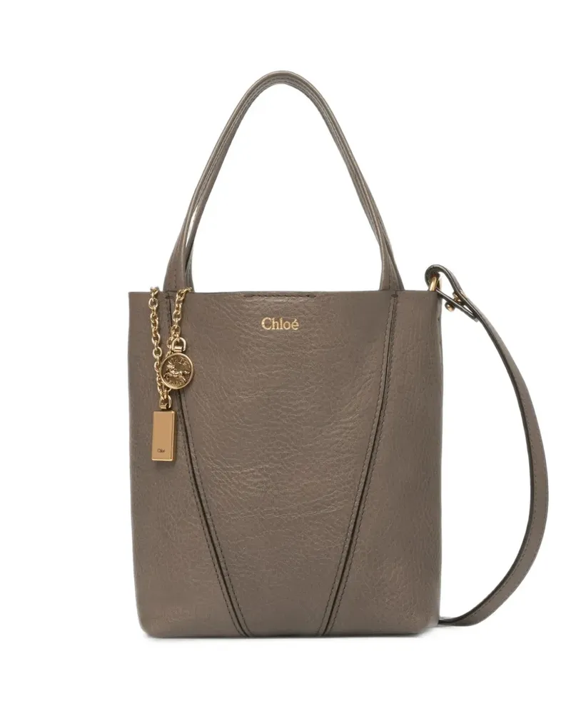 Chloé Kleine Spin Tote Bag - Braun Braun