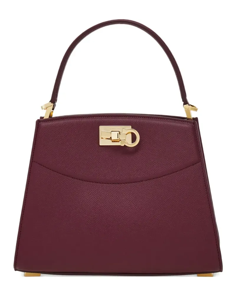 Ferragamo Studio Box Satchel-Tasche - Rot Rot