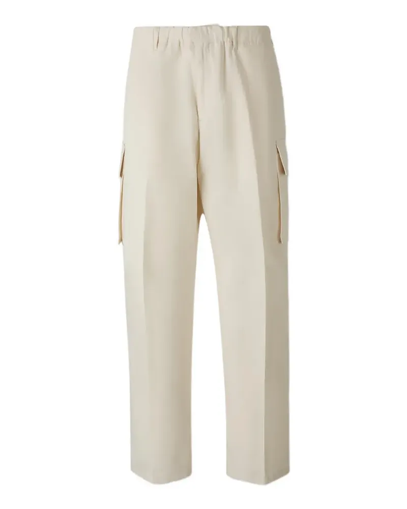 LARDINI elasticated cargo trousers - Nude Nude