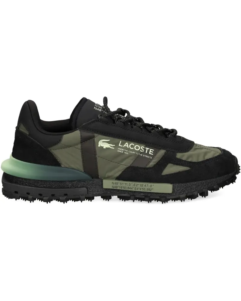 Lacoste Sneakers mit Profilsohle - Schwarz Schwarz