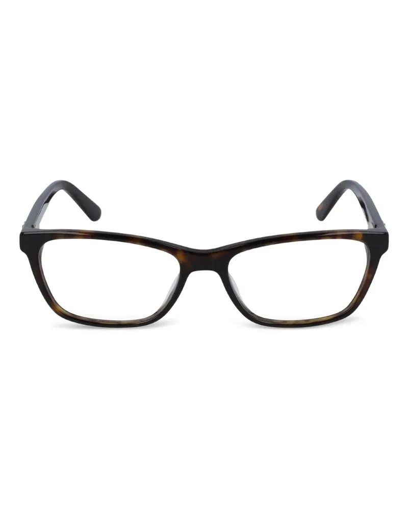Calvin Klein Brille mit eckigem Gestell - Braun Braun