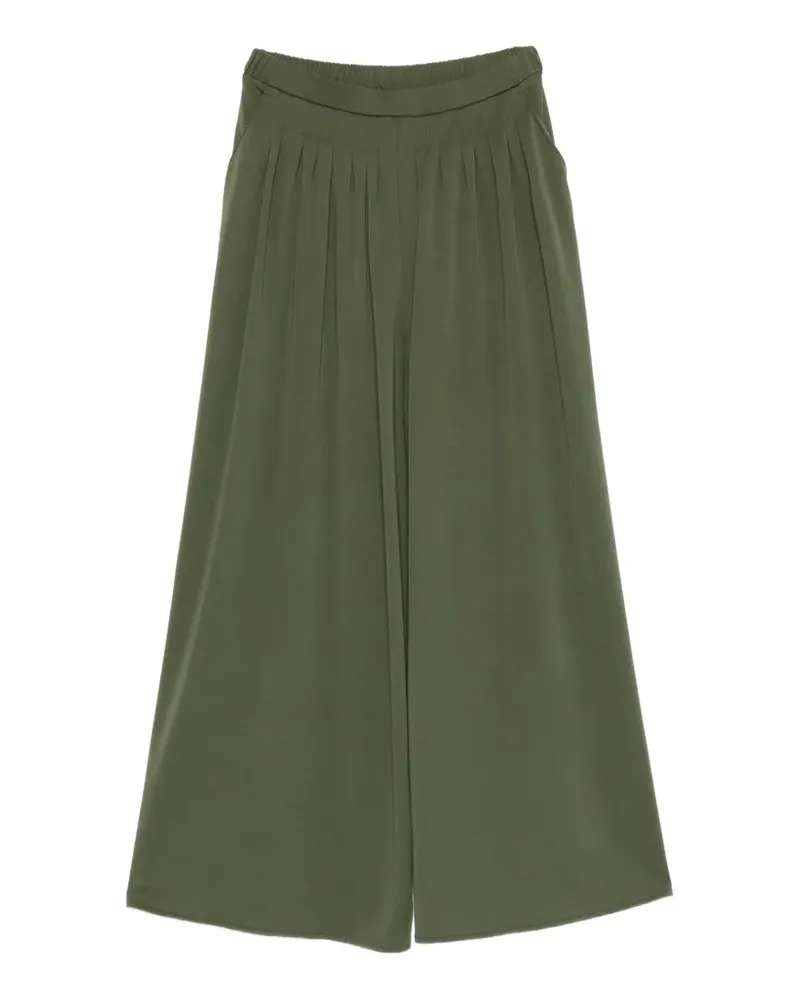 Max Mara pleated palazzo pants - Grün Grün