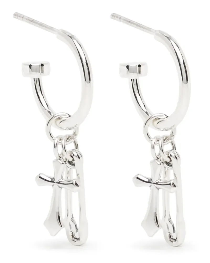 Stolen Girlfriends Club Gothic Pin Ohrringe - Silber Silber