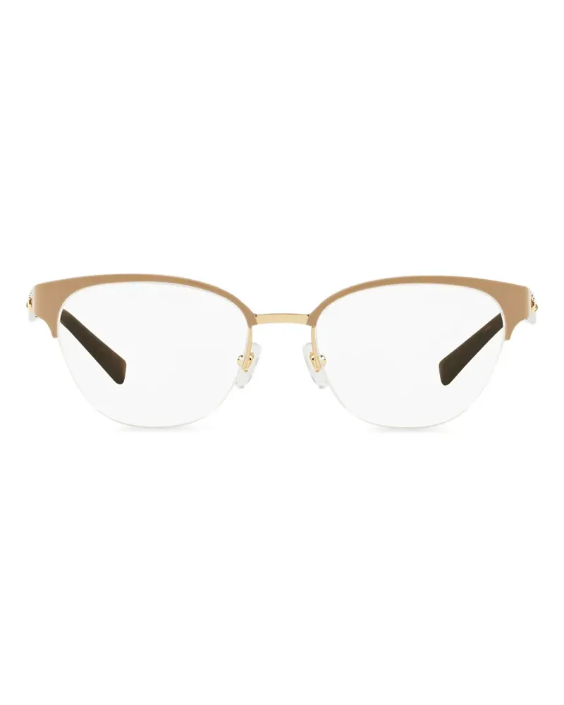 Versace Rahmenlose Cat-Eye-Brille - Nude Nude