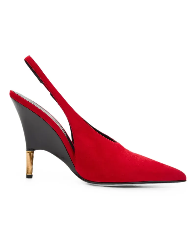 KHAITE Bella Slingback-Pumps mit Wedge-Absatz - Rot Rot