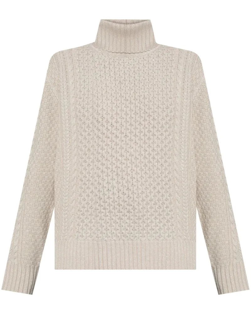 Fabiana Filippi Platinum Pullover - Nude Nude