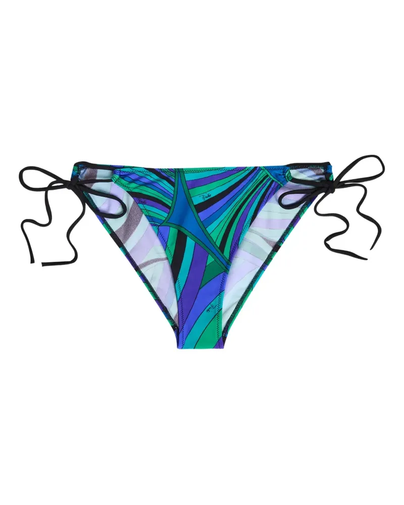 Emilio Pucci Bikinihöschen mit Print - Grün Grün