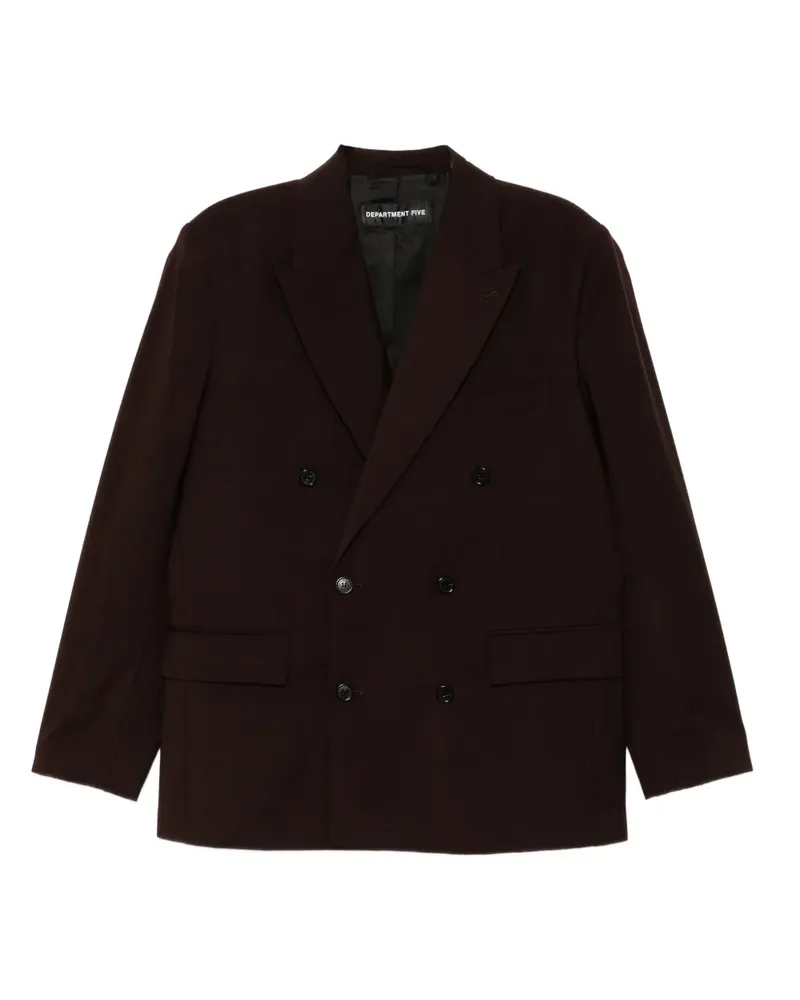 Department 5 Doppelreihiges Sakko - Rot Rot