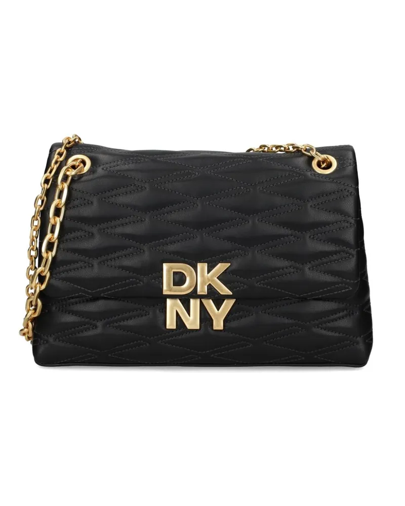 DKNY Minna Schultertasche - Schwarz Schwarz