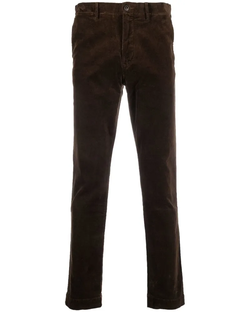 Ralph Lauren Straight-Leg-Hose aus Cord - Braun Braun