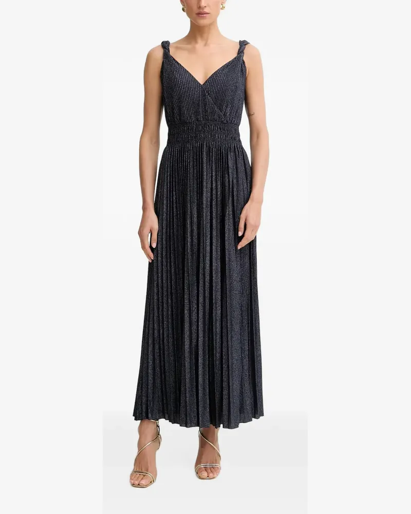 Morgan pleated maxi dress - Blau Blau