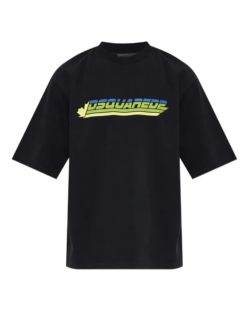 Dsquared2 Sweatshirt mit Logo-Print - Schwarz Schwarz