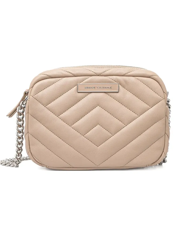 Armani Exchange Gesteppte Umhängetasche - Rosa Rosa