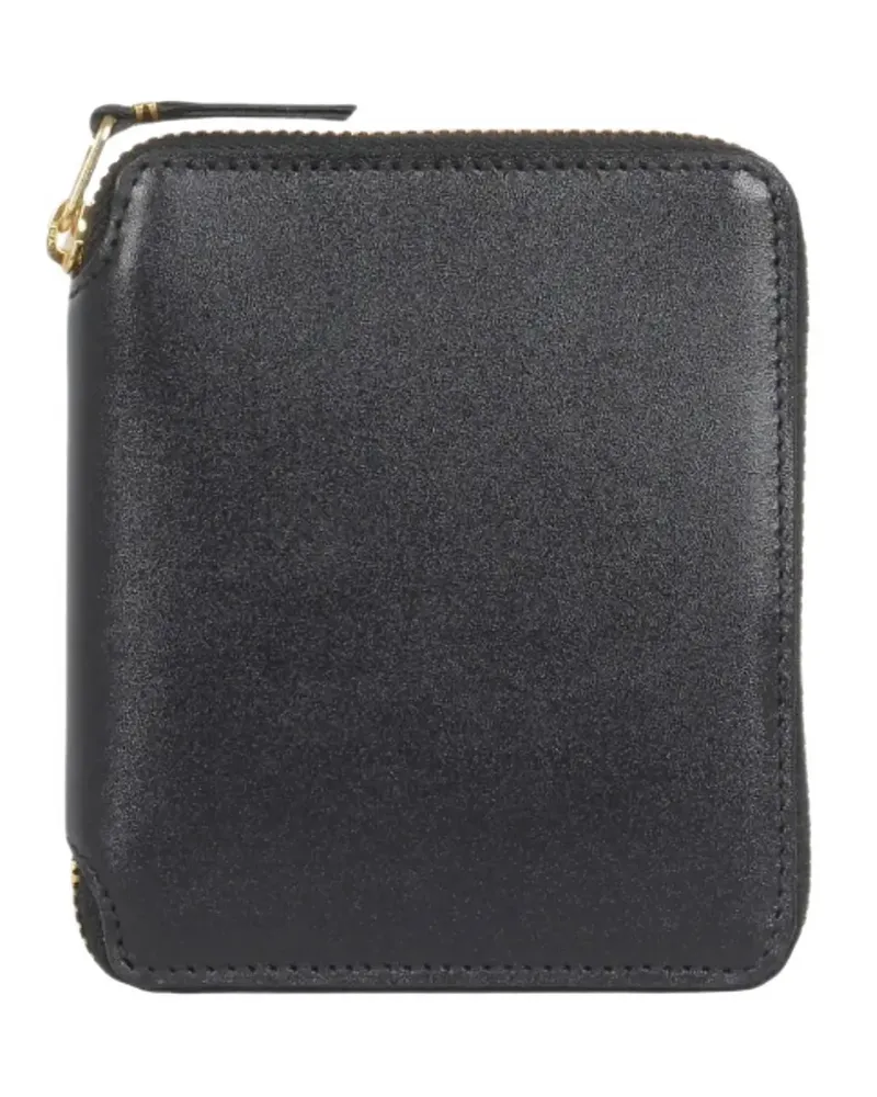 Comme des Garçons Klassisches Portemonnaie - Schwarz Schwarz