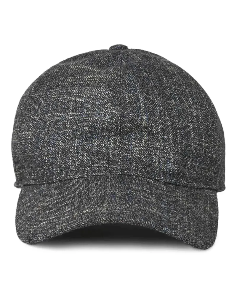 Borsalino Strukturierte Baseballkappe - Grau Grau