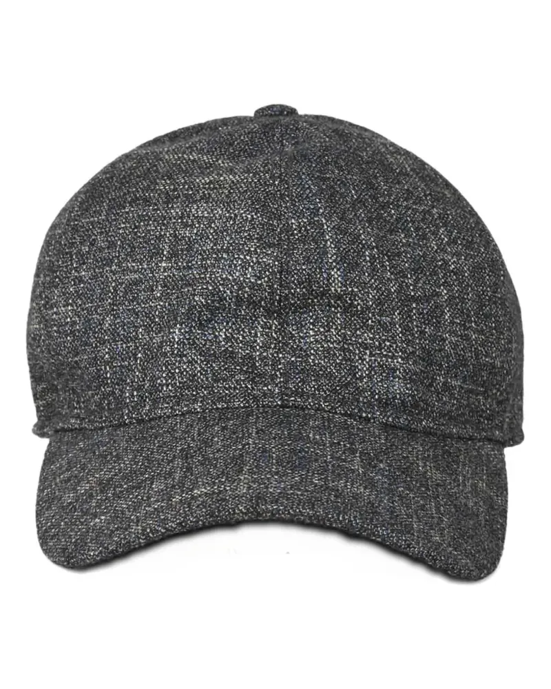 Borsalino textured baseball cap - Grau Grau