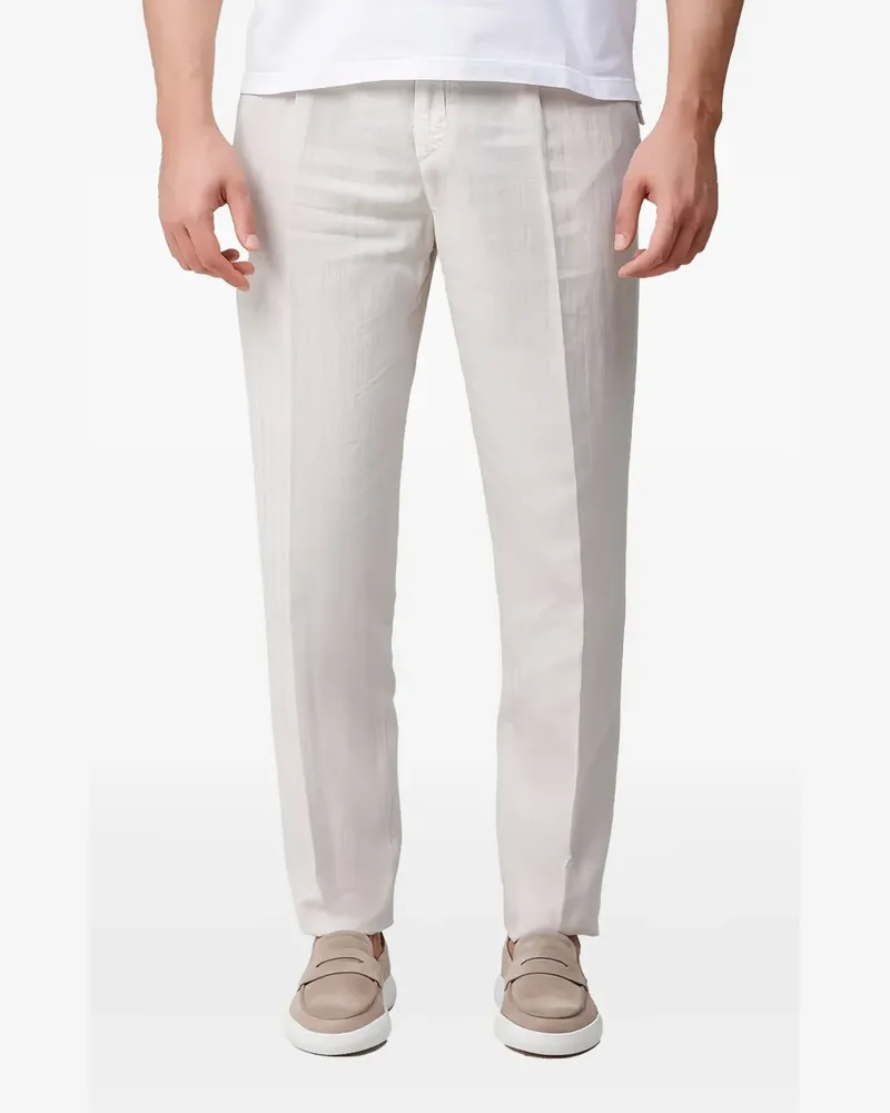 Eleventy pleated trousers - Nude Nude
