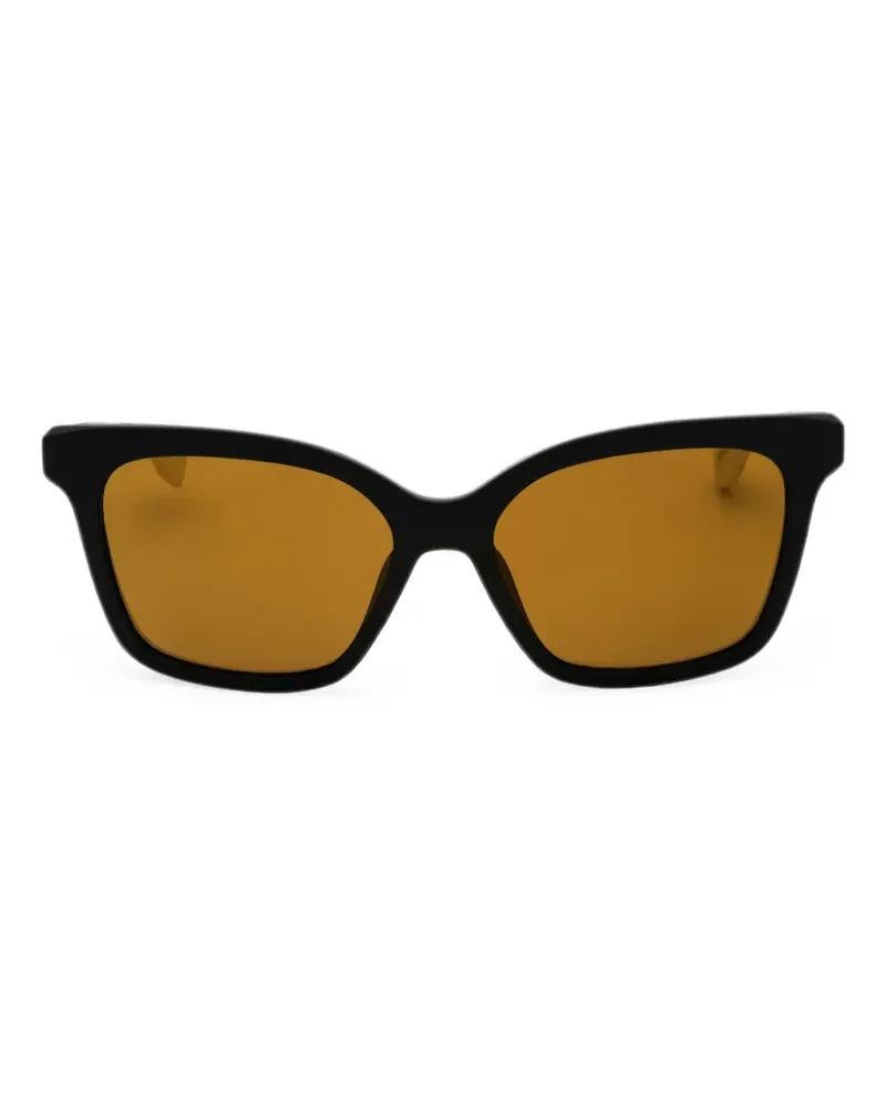 adidas Eckige OR0070 Sonnenbrille - Weiß Weiß