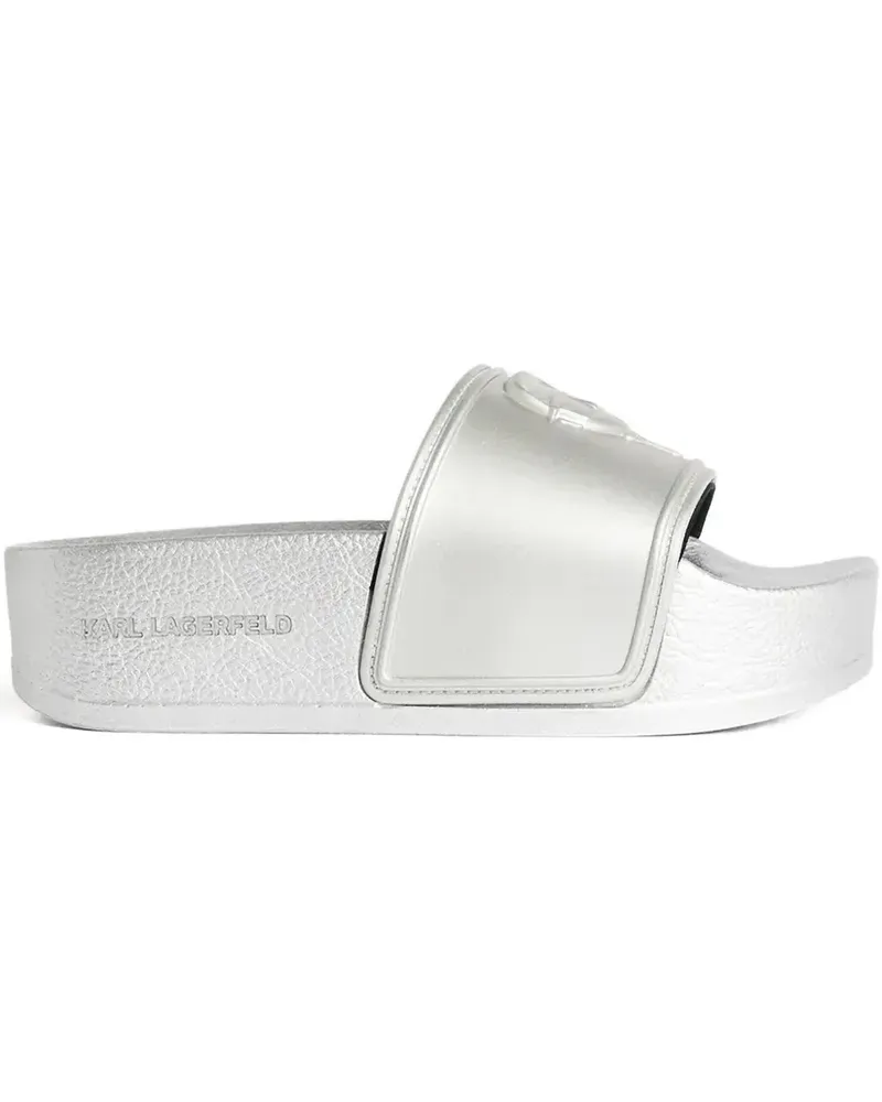 Karl Lagerfeld Kondo 2.0 Pantoletten - Silber Silber