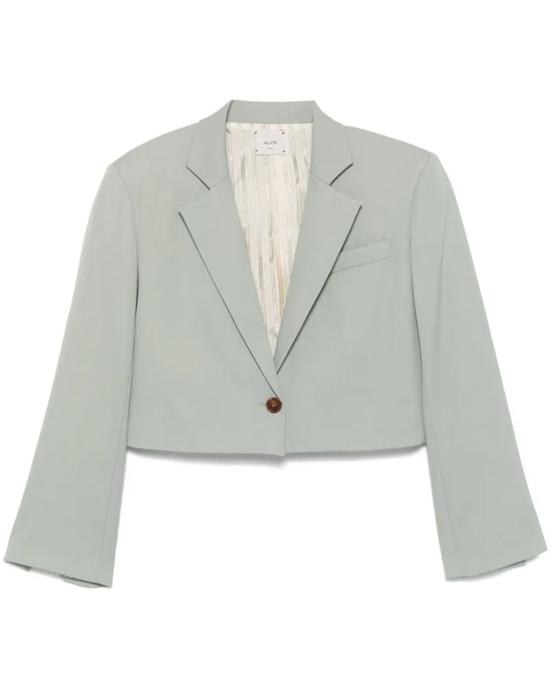 ALYSI Cropped-Blazer Grün