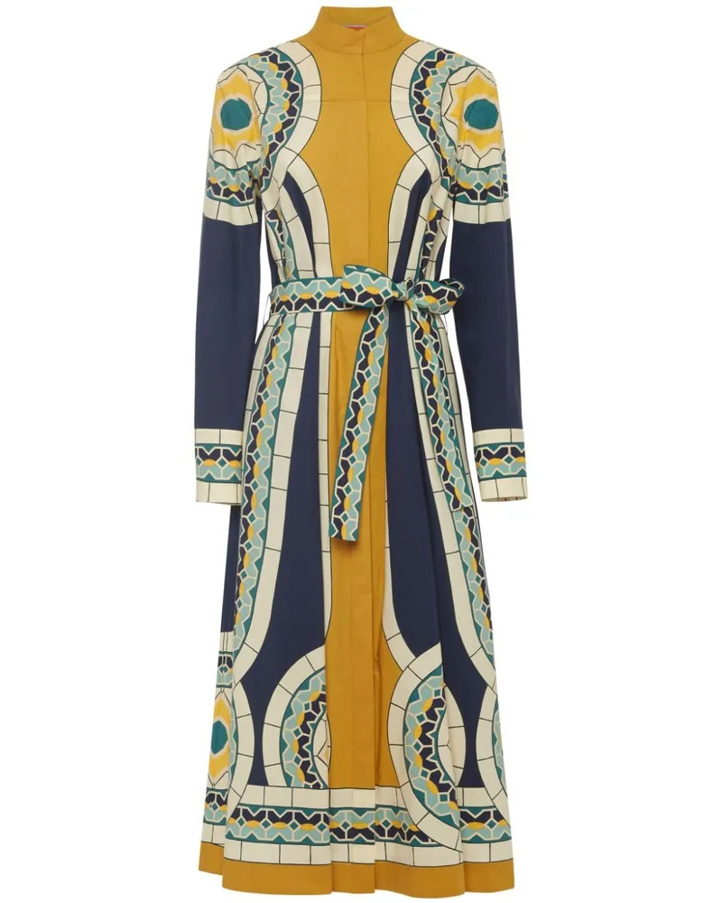 La DoubleJ Sundowner Hemdkleid - Gelb Gelb