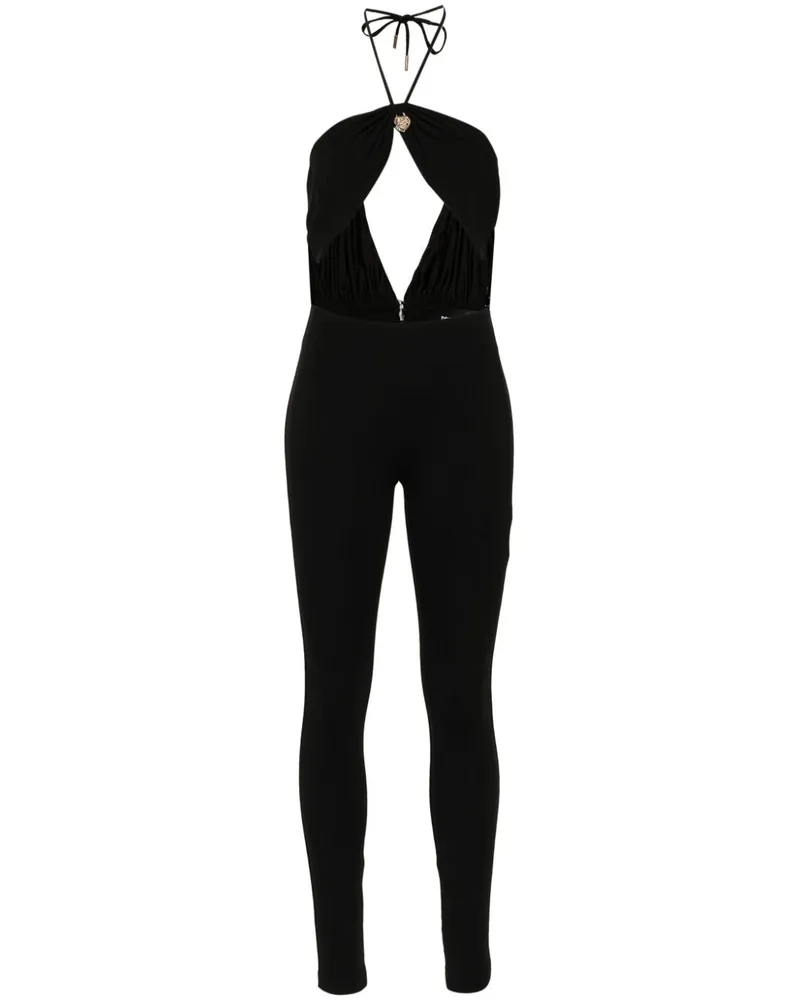 Dsquared2 Neckholder-Jumpsuit - Schwarz Schwarz