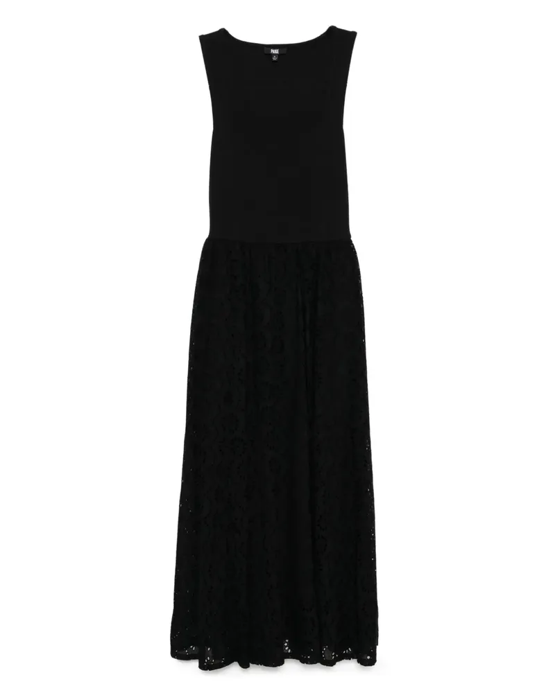 Paige Morel Kleid - Schwarz Schwarz
