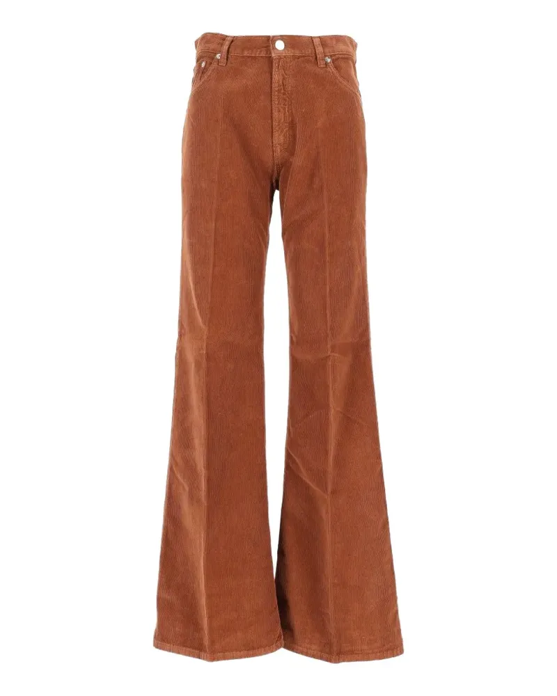 Haikure Clara corduroy flared trousers - Braun Braun
