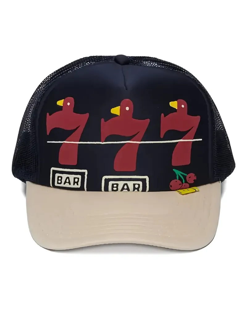 KAPITAL Lucky Battery Bird truck cap - Schwarz Schwarz