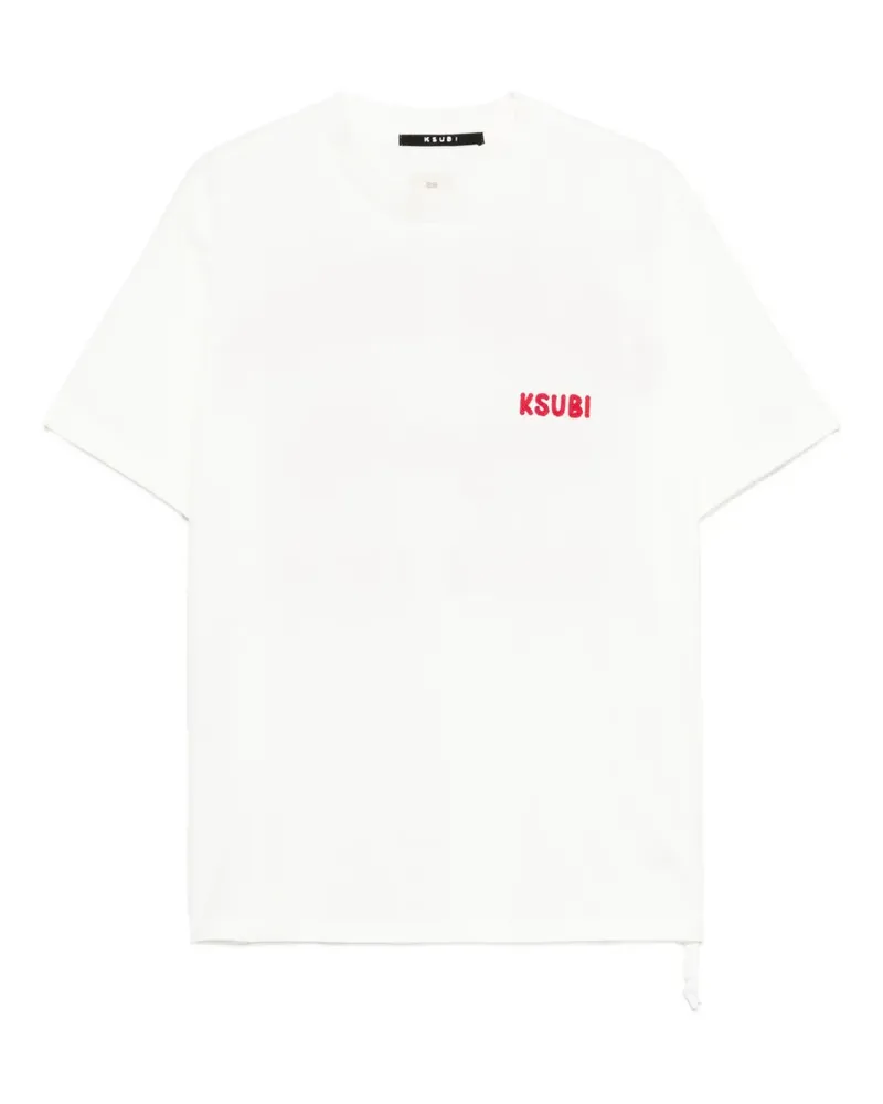 ksubi Mekanik Ekcess T-Shirt - Weiß Weiß