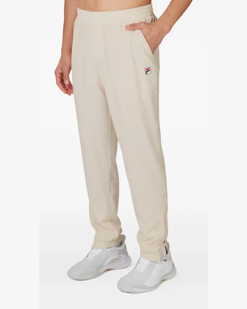Fila Tennis-Jogginghose mit Logo-Patch - Nude Nude