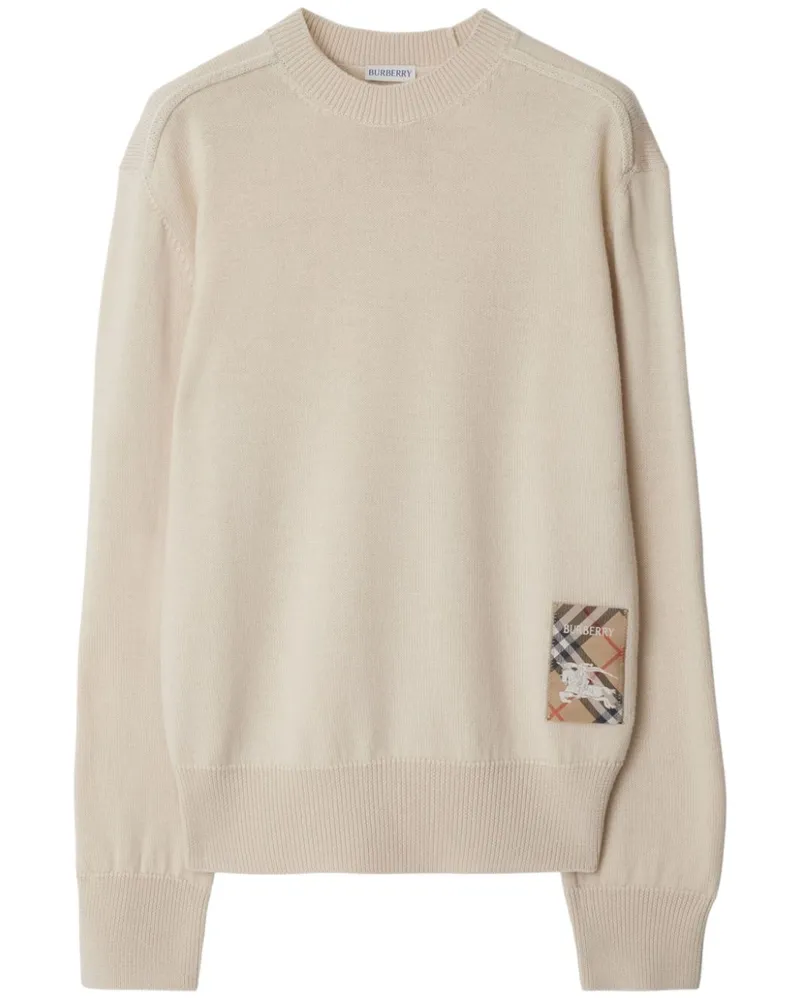 Burberry Karierter Pullover - Nude Nude