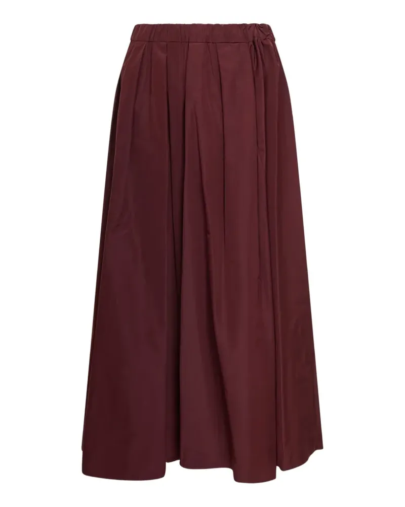 Max Mara Curvato pleated maxi skirt - Rot Rot
